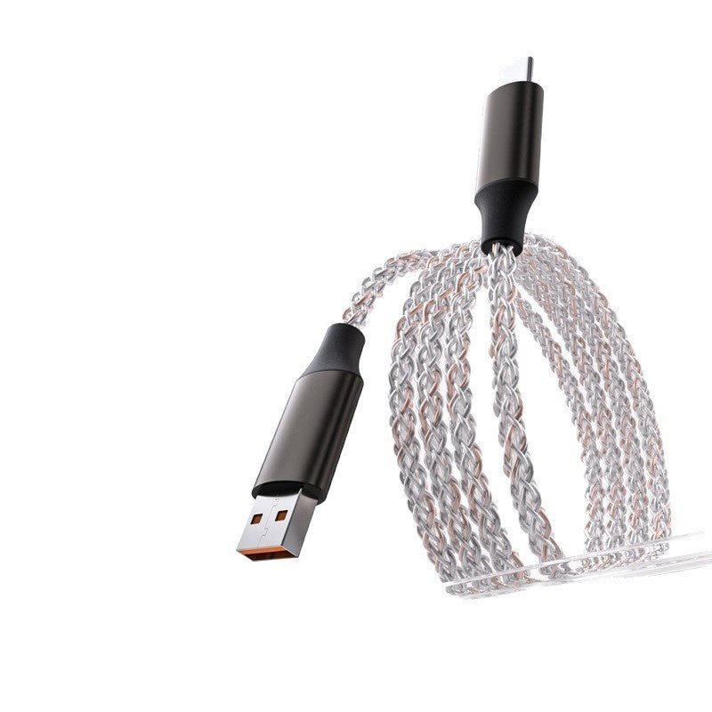 RGB Colorful Data Cable Luminous Charging Cable